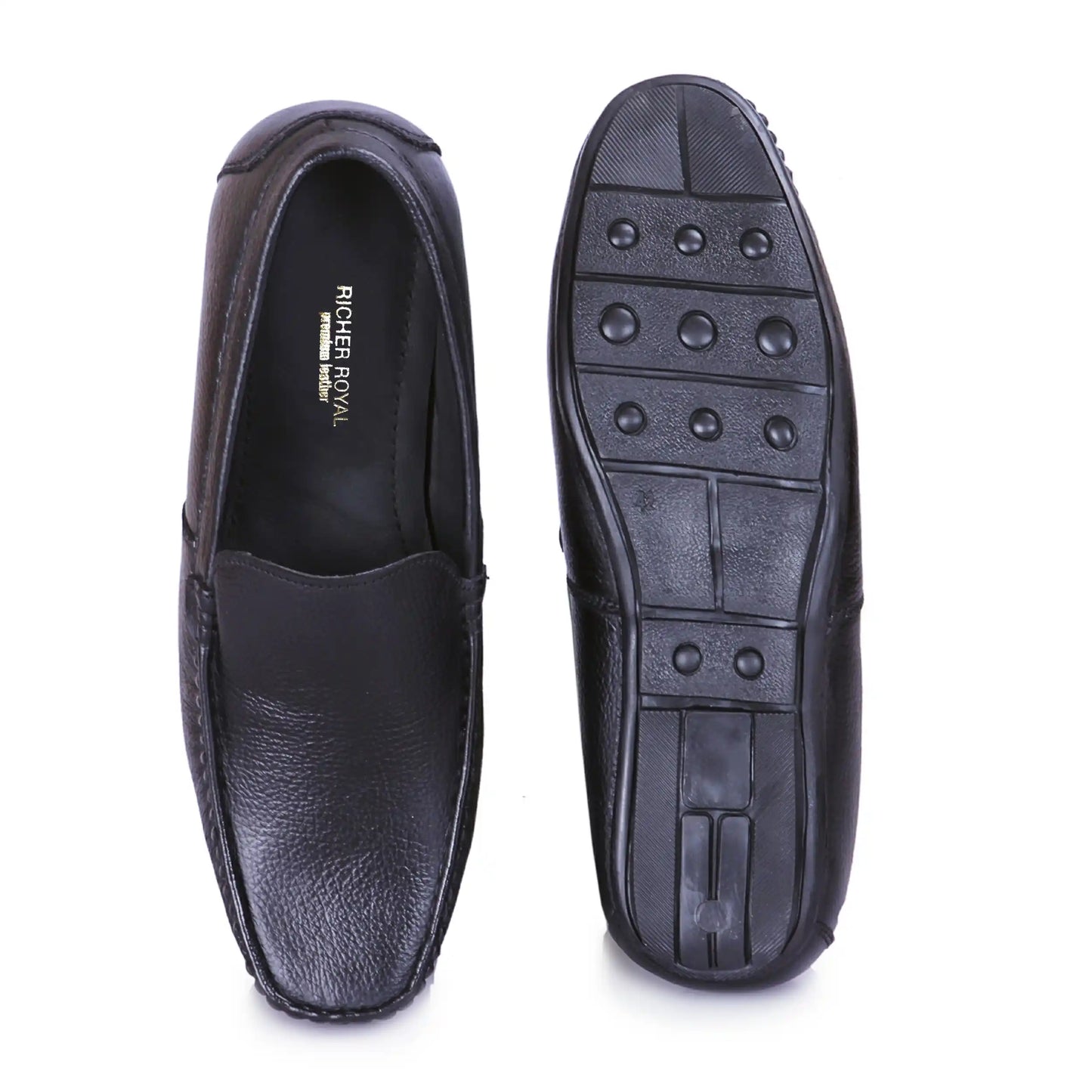 Genuine Leather Loafers for Men Slip On Shoes