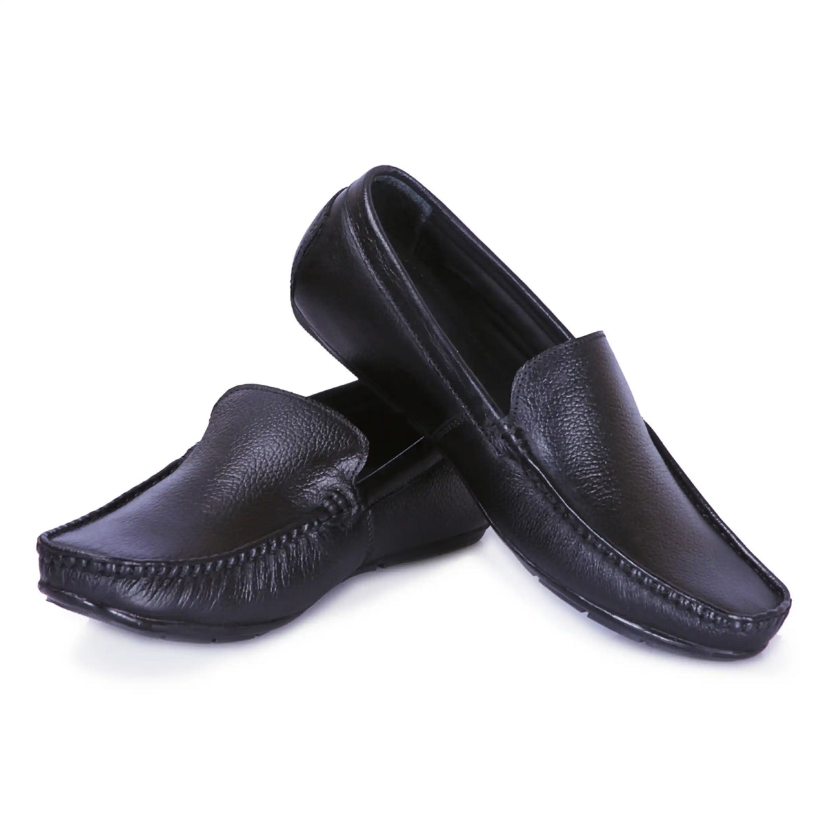 Moccasin Loafers for Men Pure Leather comfort Slip On Shoes