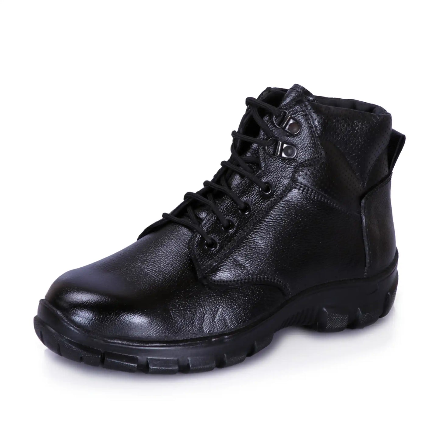 Pure Leather Ankle Shoes Combat Boots for Men