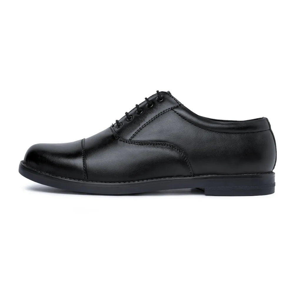Genuine Leather Oxford Shoes Lace Up