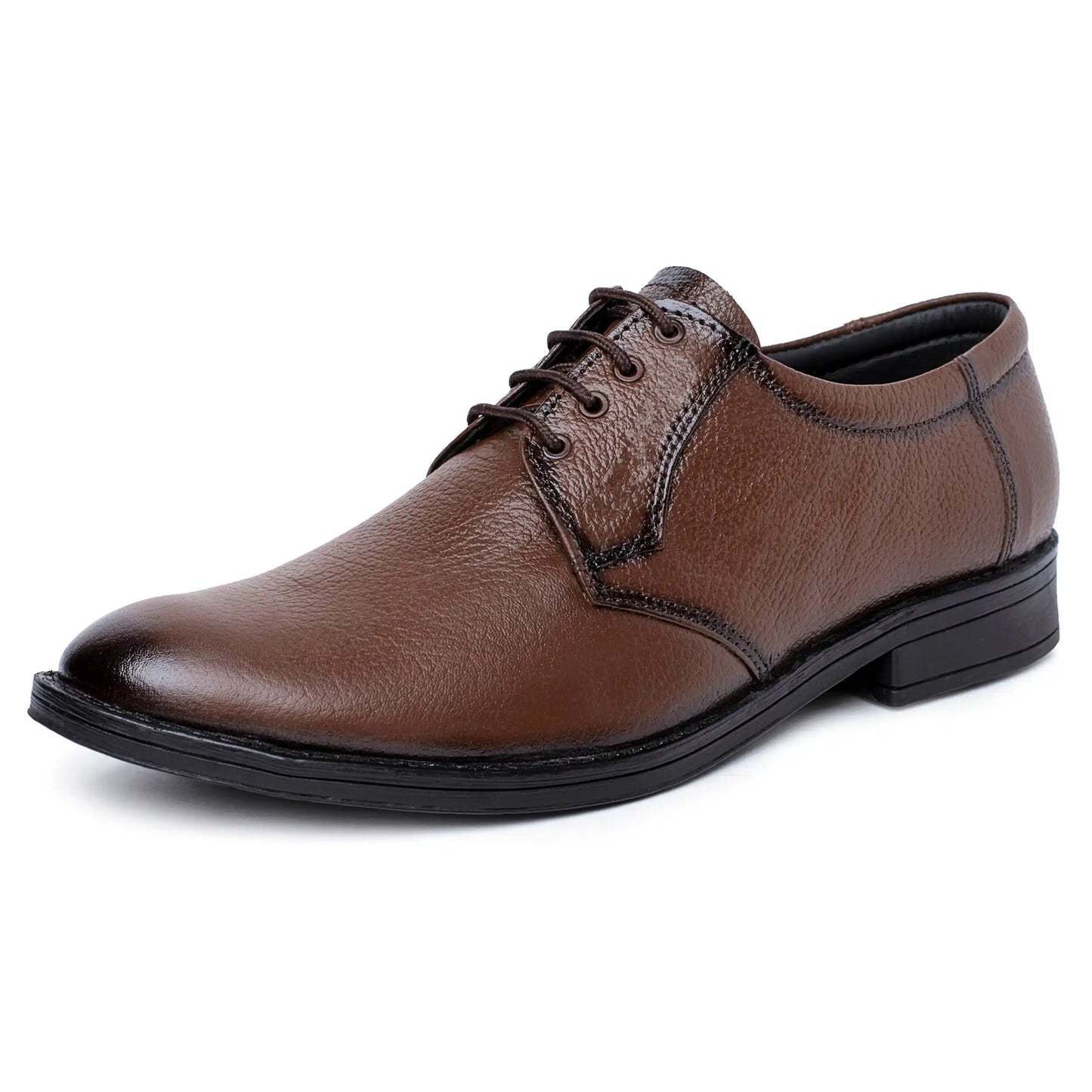 Lace Up Pure Leather Shoes For Men