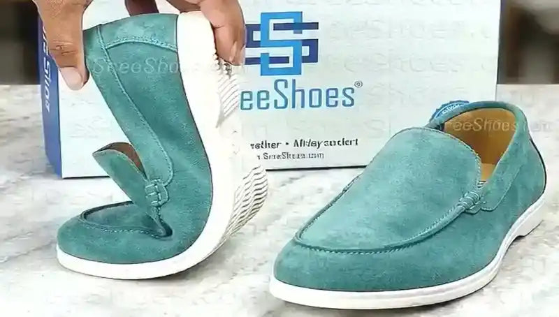 Art of Comfort | Premium Suede Loafers/Mules