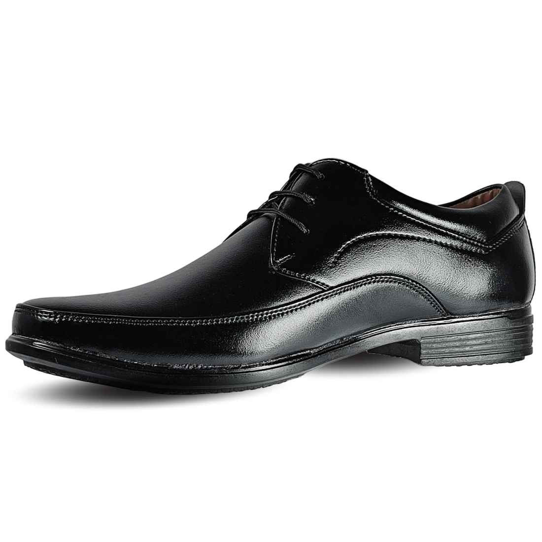 Formal Derby Synthetic Leather Lace Up Shoes for Men