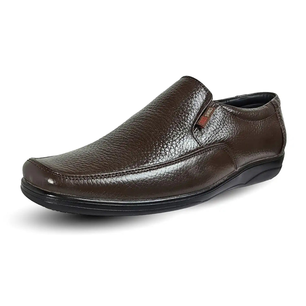 Pure Leather Men's Loafers slip on Formal Dress Shoes