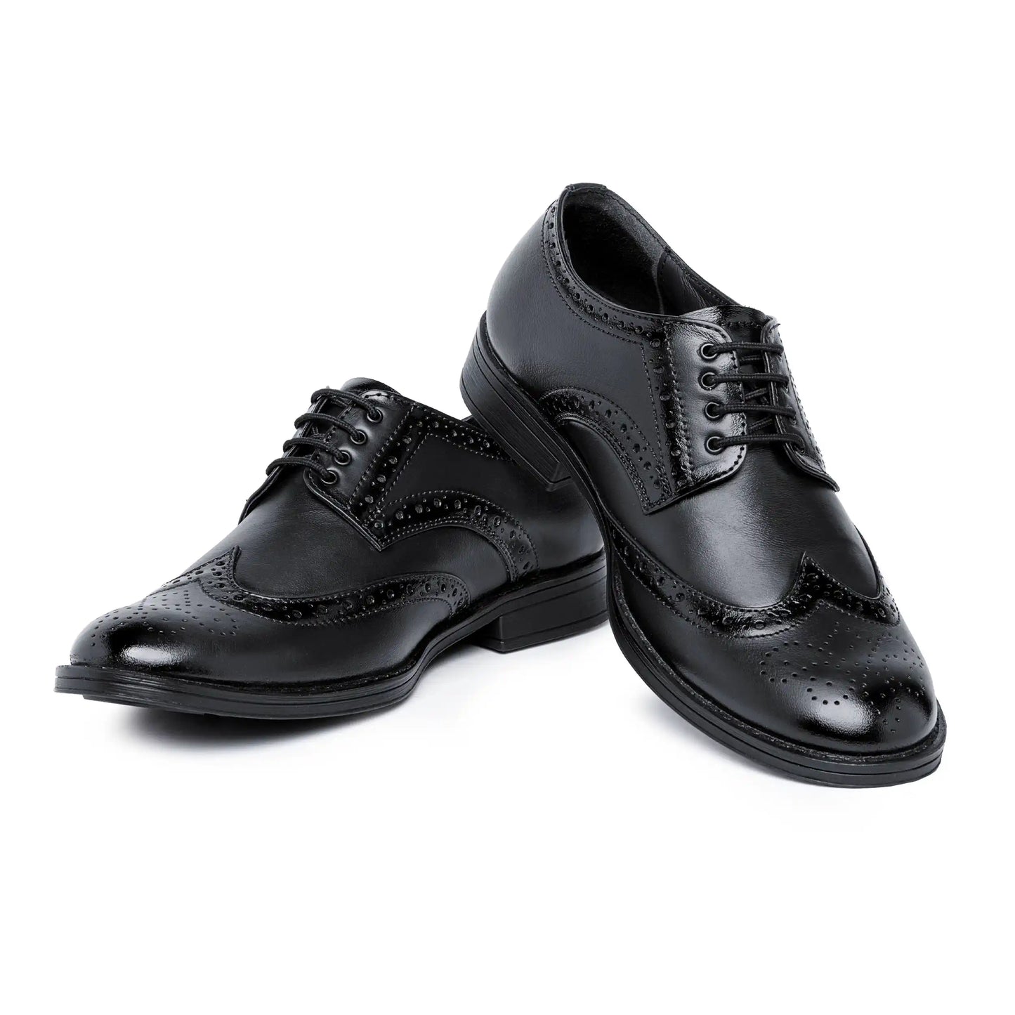 Formal Brogue Pure Leather Shoes For Men