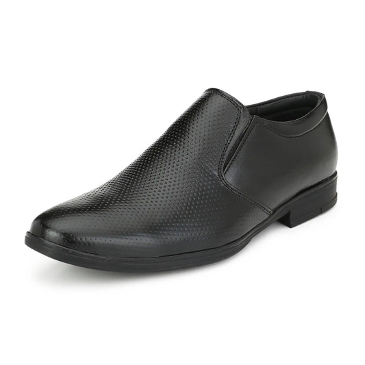 Slip On for Men Dotted Pure Leather Formal Shoes