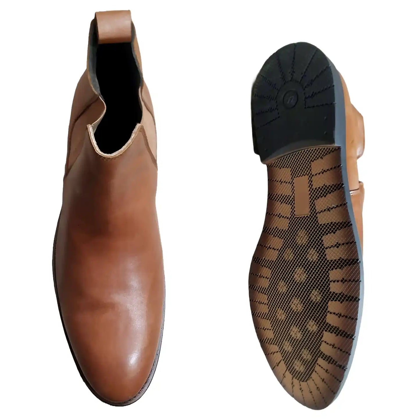 Men's Chelsea Pure Leather (Full Grain) Boots